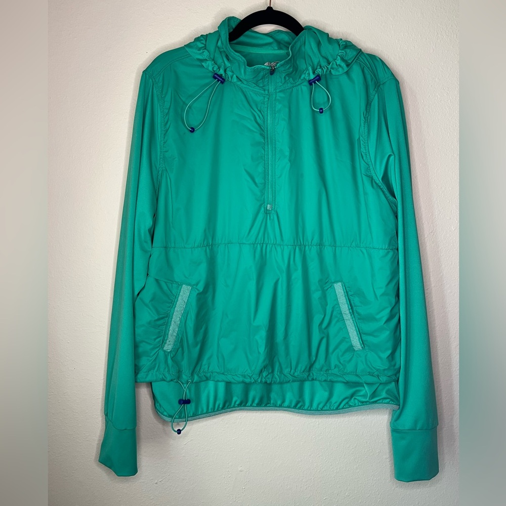 Avia Green Athletic Hooded Jacket size XL